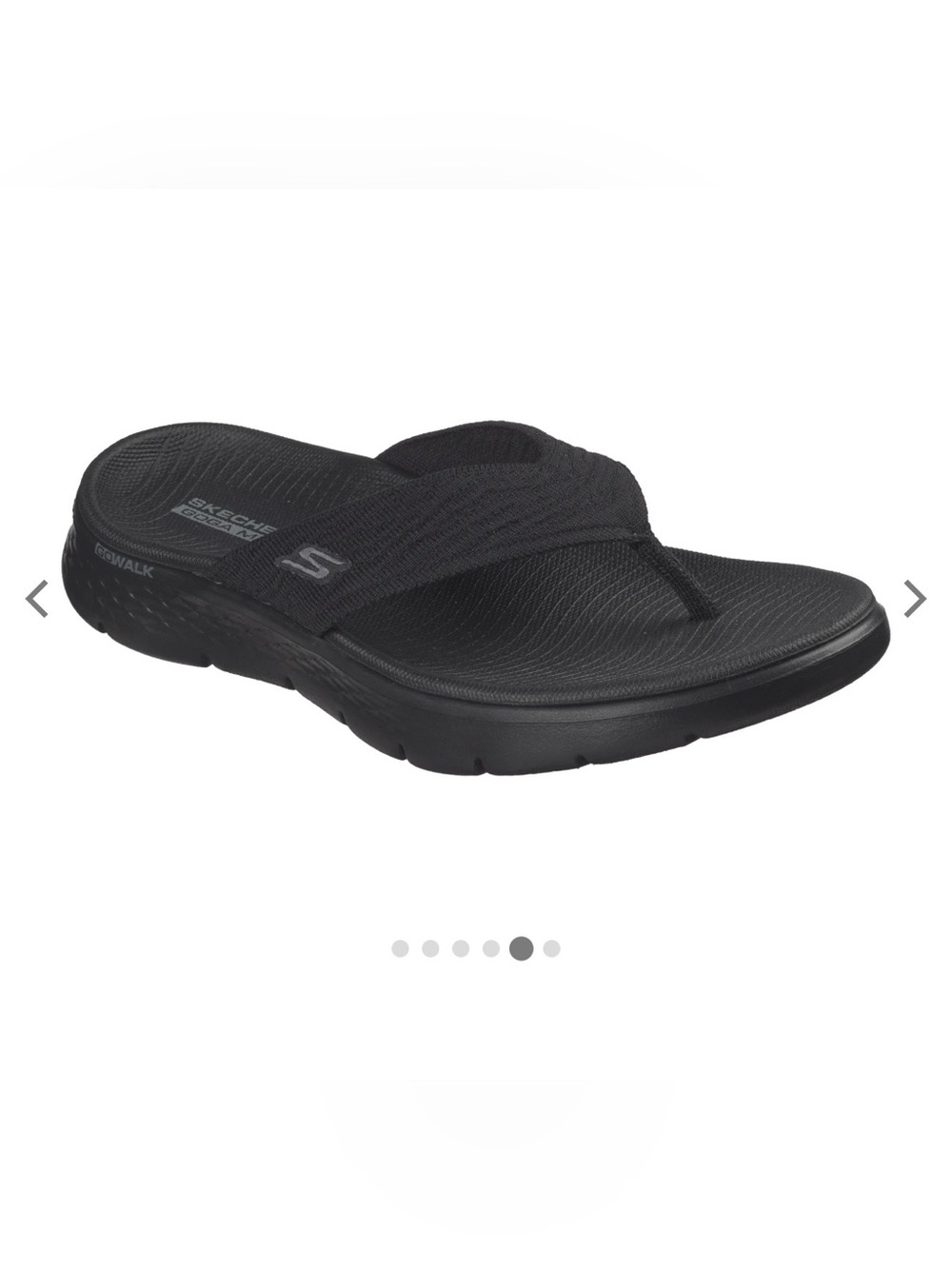 Skechers Black GO WALK Flex Sandal - Splendor